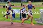 Girls under-13s 800 metres, 2023 Northern Under-13s, Under-15s and Under-17s, Middlesbrough.  Photo: David T. Hewitson/Sports for All Pics